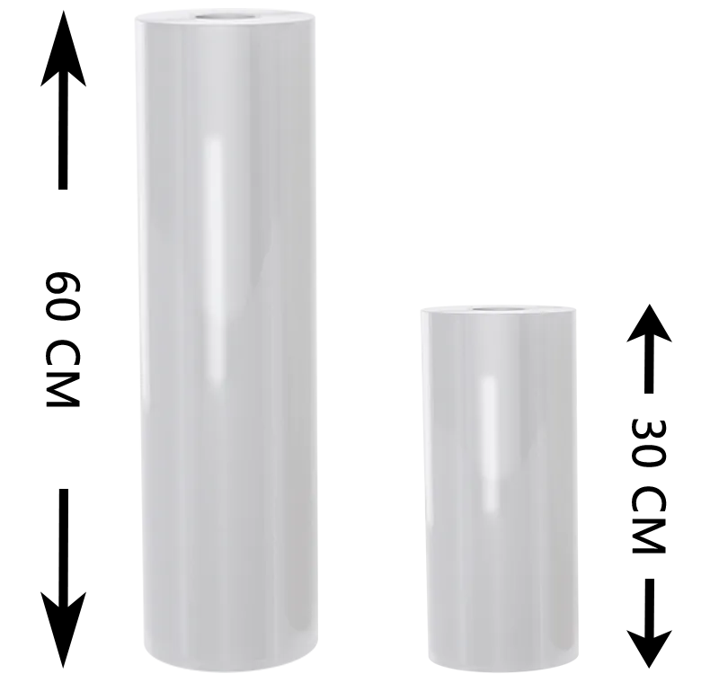 a film white 60cm vs 30cm