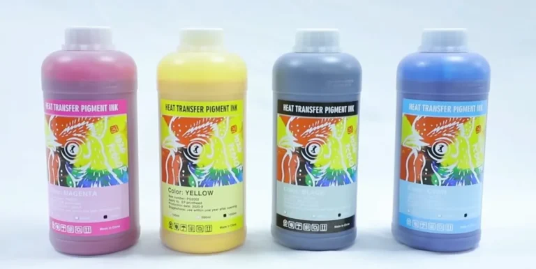 four bottles of dtf ink