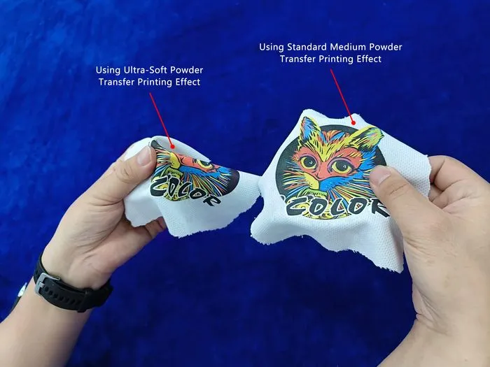 ultra soft powder vs medium powder 1