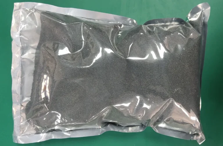 packet of black dtf transfer powder