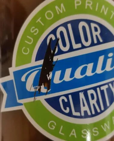 Insufficient adhesion of uv ink