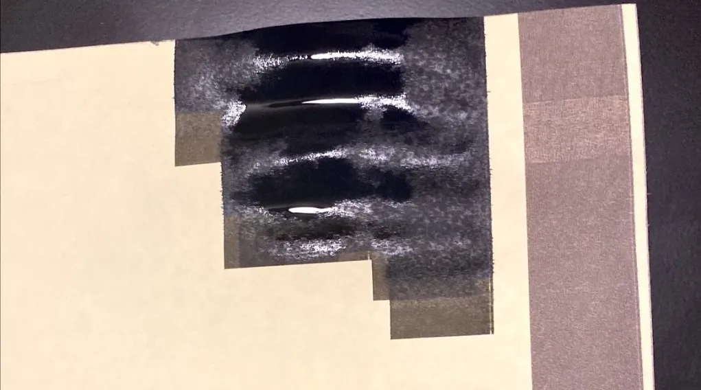 ink does not dry quickly