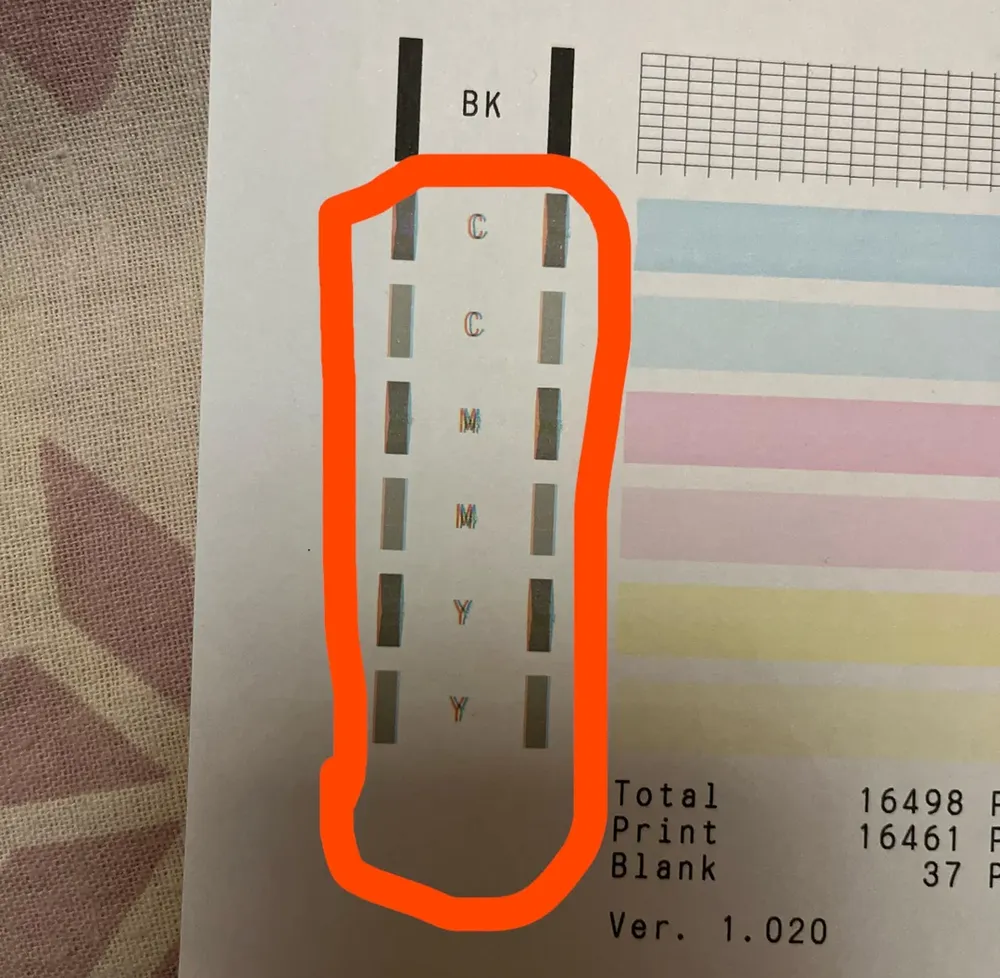 ink-test-strips-show-color-deviation