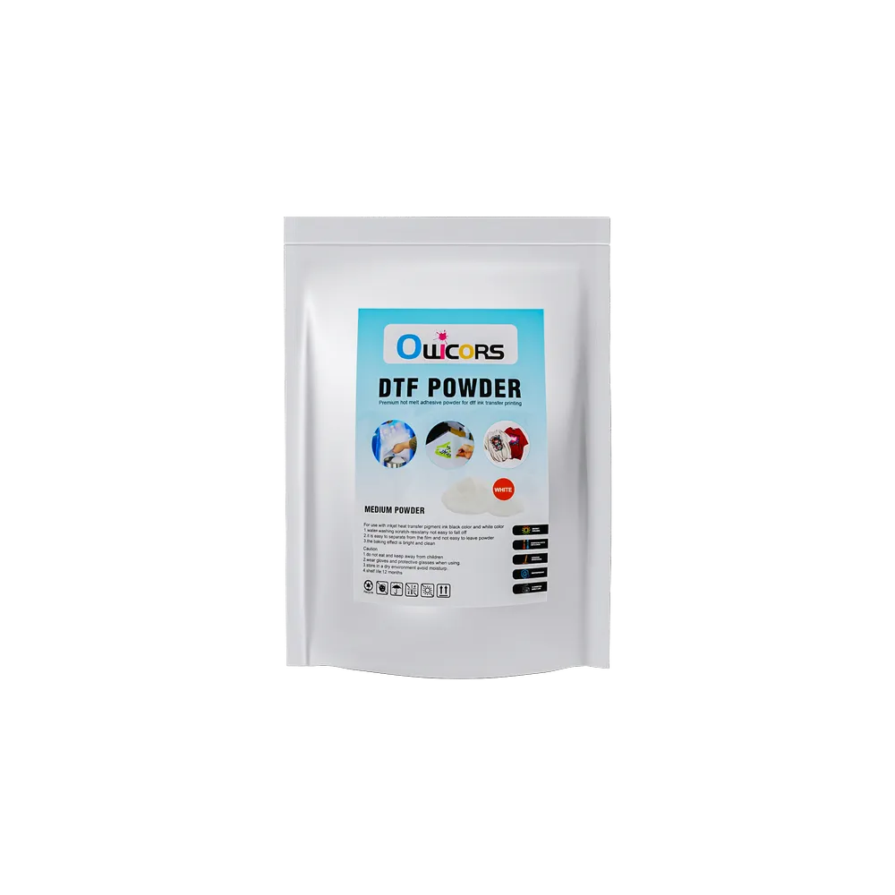 white medium dtf powder