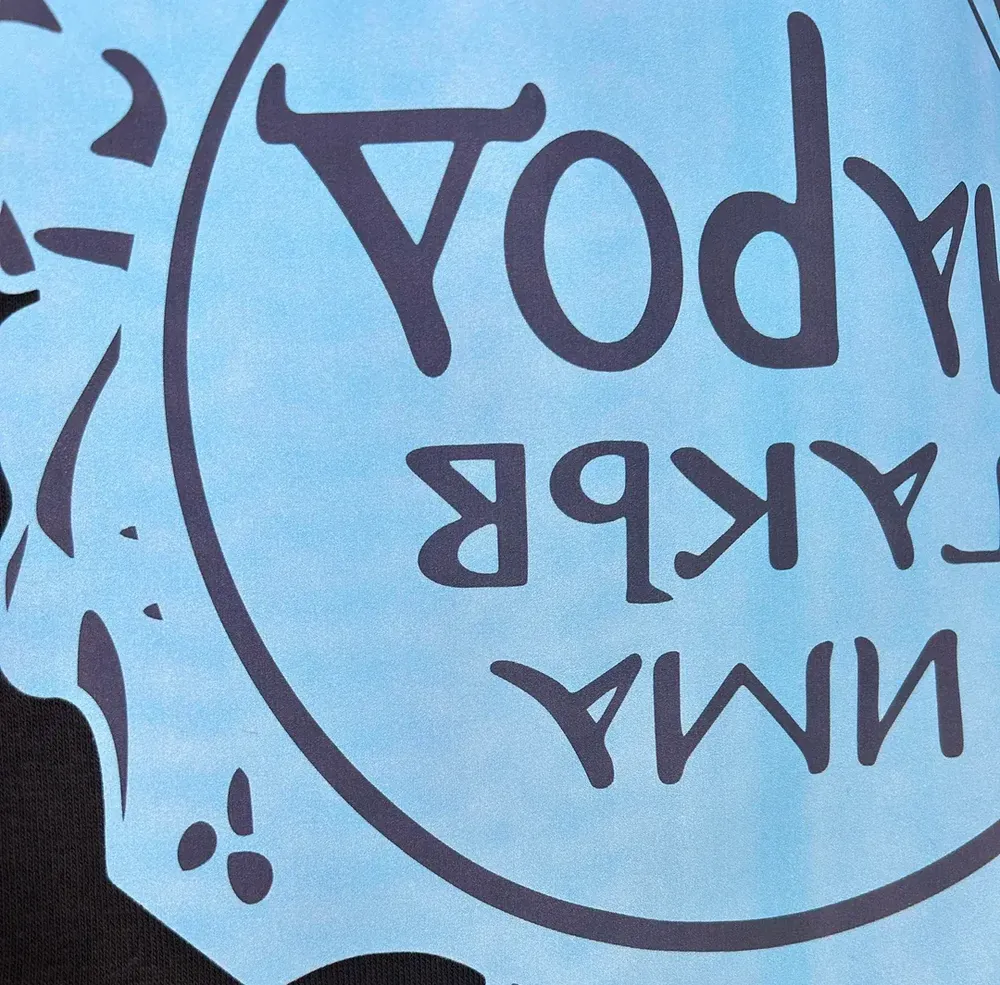 The design has a translucent look