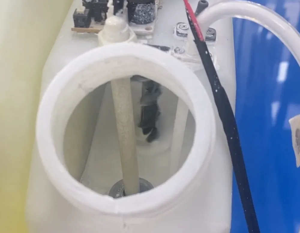 White ink mixing system