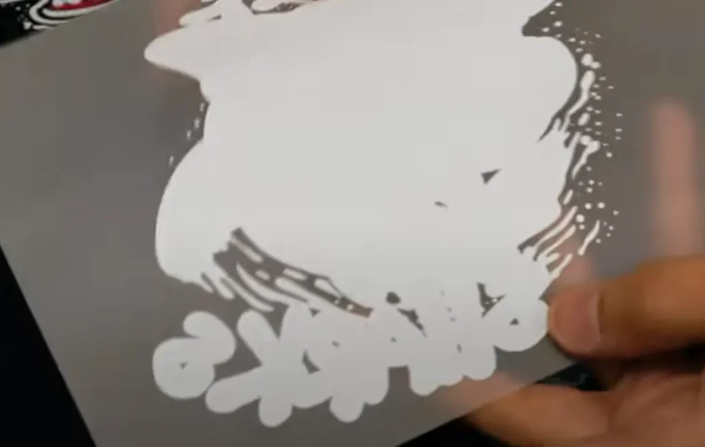 Appearance after baking with fine powder