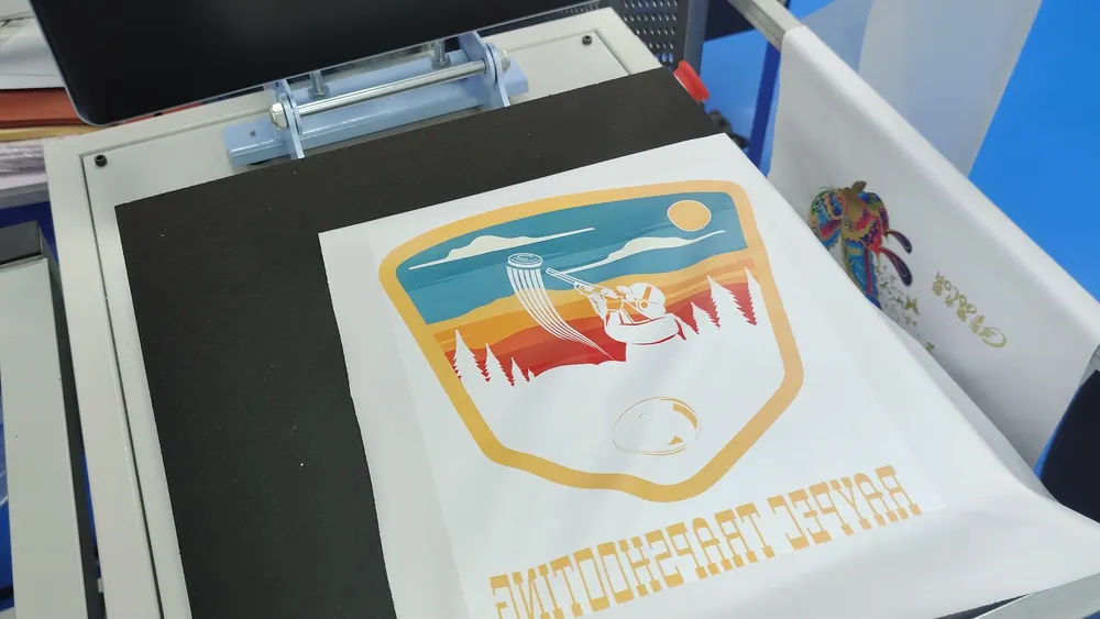 DTF film intact peeling