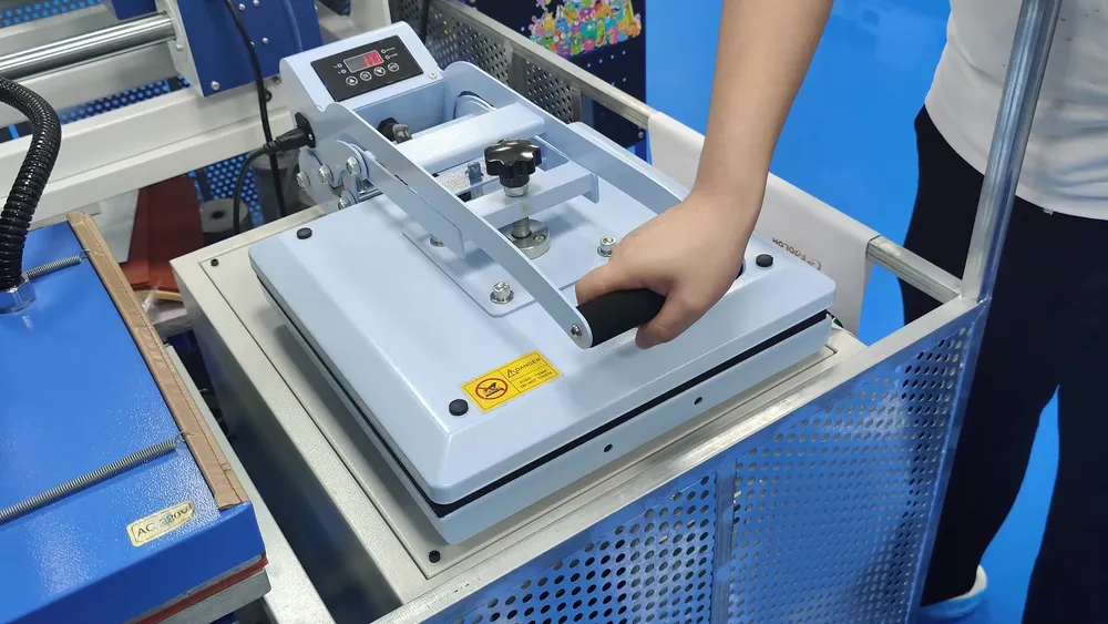 Hot press temperature setting