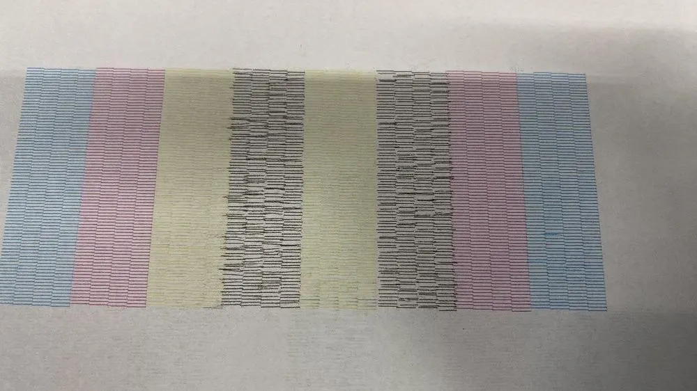 Print line test chart