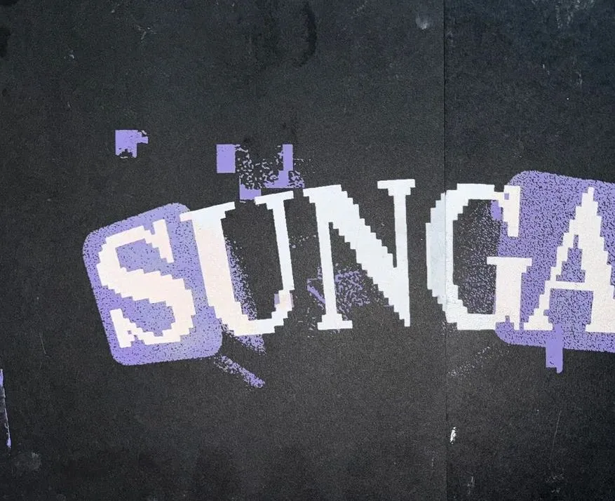 Uneven coverage of DTF powder after ink penetration